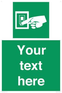 Custom Light Switch Sign